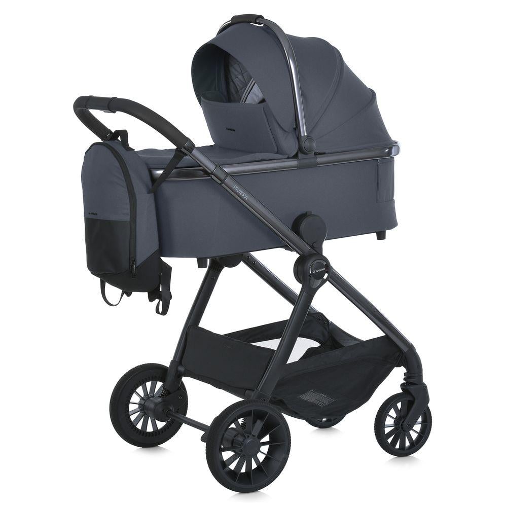 Коляска універсальна 2в1 ME 1183 RIVIERA Asphalt Gray (30718067)