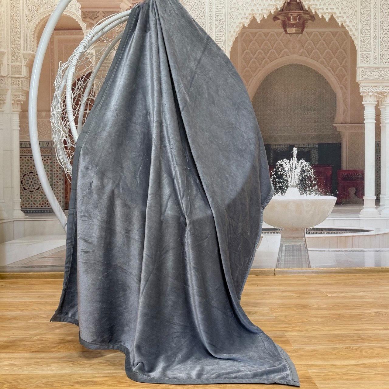 Плед-покрывало двустороннее Koloco Велюр 150x200 см Разноцветный (07-107-8) - фото 1