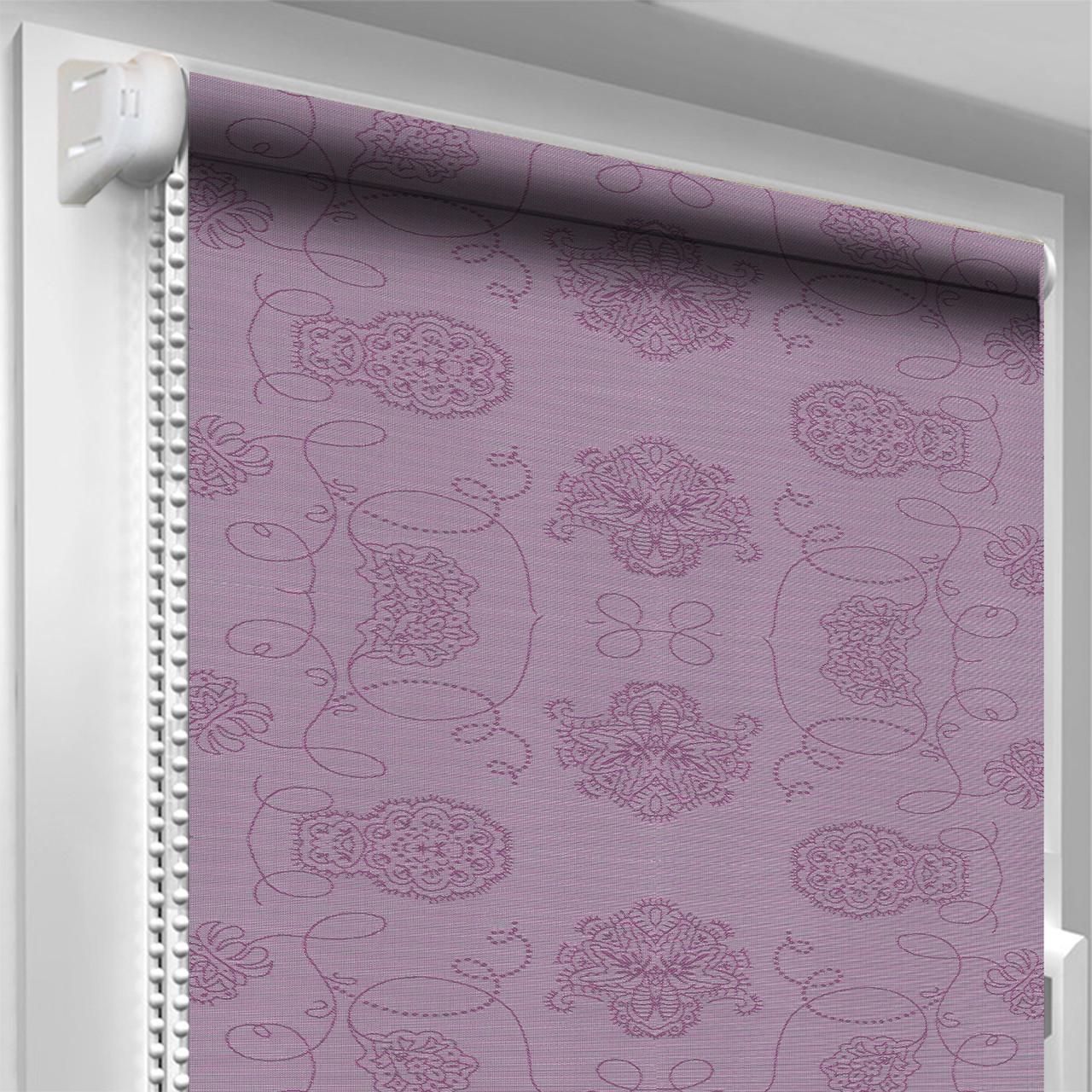 Рулонна штора DECO SHARM Кінга 409 600х1700 мм Фіолетовий (1214613)