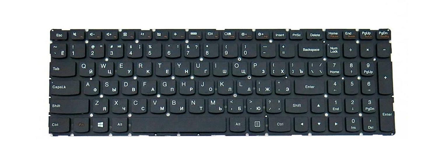 Клавиатура для ноутбука Lenovo IdeaPad 700-17ISK матовая (SN20K28263)
