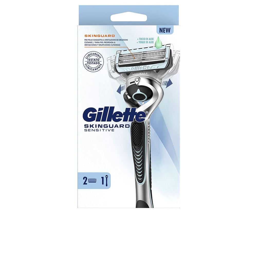 Бритва GILLETTE Sensitive Skinguard та 2 змінні касети (7702018487486)