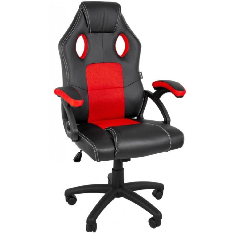 Крісло геймерське Bonro YS-6056 Червоний (4080010812) Крісло геймерське Bonro YS-6056 Червоний (4080010812)