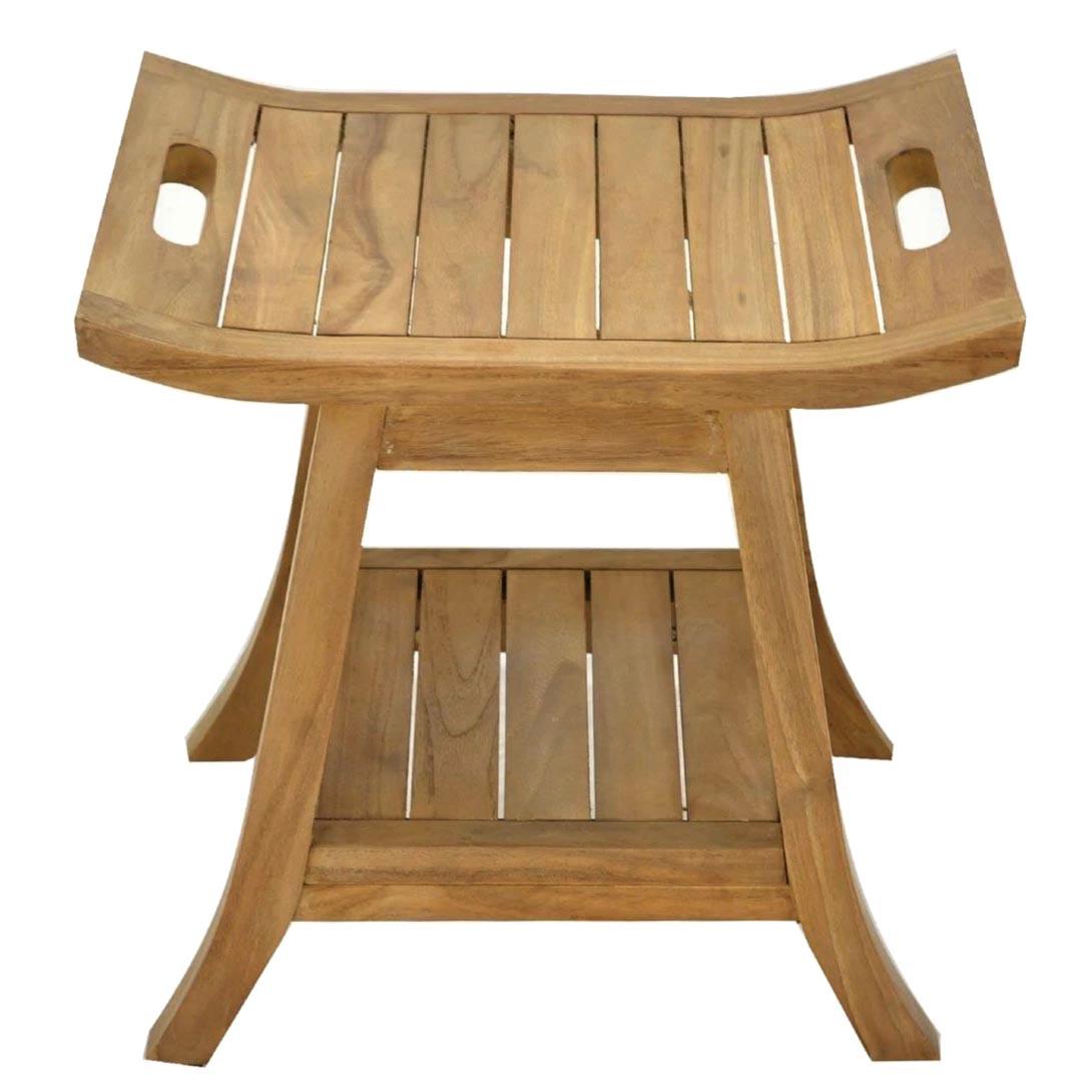 Табурет для ванной из дерева Леканто Сиена (ТВН-014505) Табурет для ванной из дерева Леканто Сиена (ТВН-014505)