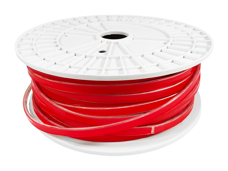 Світлодіодна стрічка AVT 2835-120LED-11х5,5 мм 220V 9W/м IP65 Помаранчевий (AVT-120O2835-220V-9W/м/#17-O)