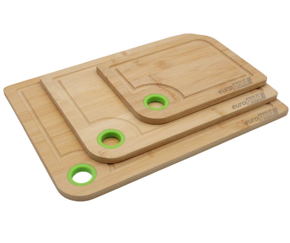 Набор кухонных досок Eurogold бамбуковых 3 шт. (2749402335) Набор кухонных досок Eurogold бамбуковых 3 шт. (2749402335)
