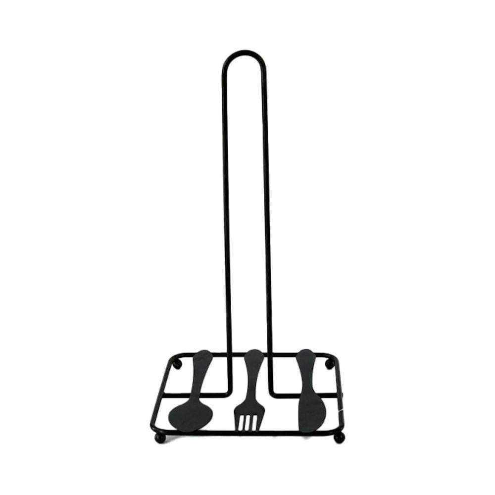 Держатель для бумажных полотенец Edenberg вертикальный нержавеющая сталь Черный (MX-00009298)