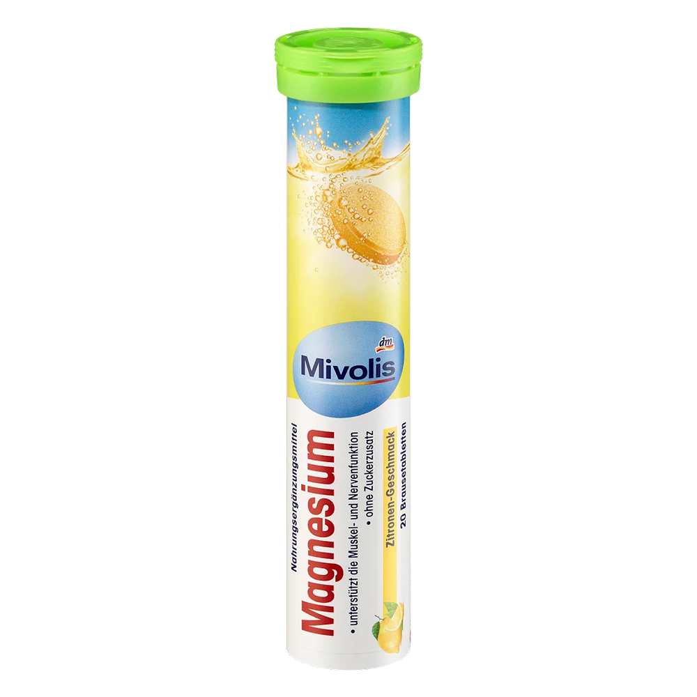 Магній DM Mivolis Magnesium шипучі таблетки 20 шт. (EPI-15102025-1365)