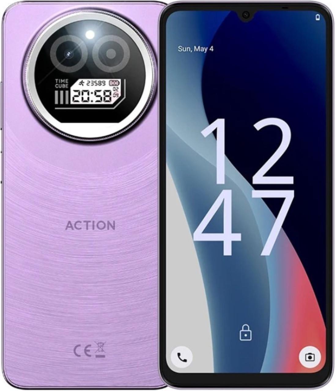 Смартфон Oukitel IIIF150 Action A5Pro 3/256 Гб Global Version Dreamy Purple (2792750652) - фото 1