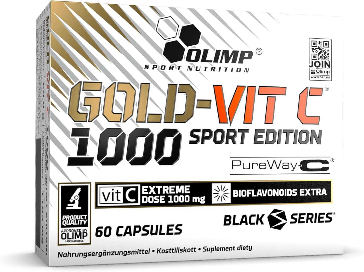 Витамин С Olimp Gold Vit C 1000 Sport Edition 60 капсул