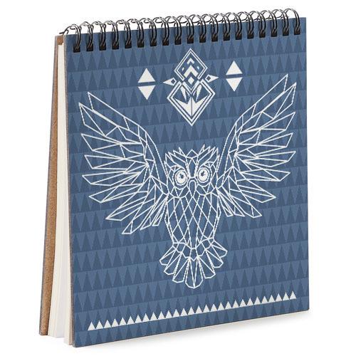 Скетчбук Сова 16,7x18 см (BDK_17A023)