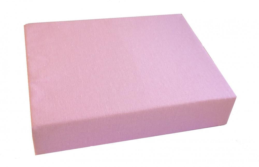 Простынь на кроватку Twins 03 на резинке 120x60 см Розовый (T4350)