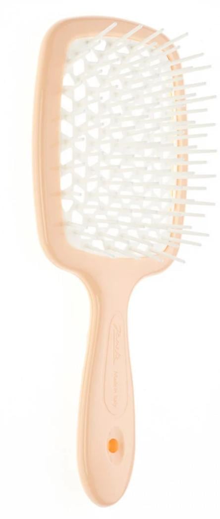 Расческа для волос Janeke Superbrush small Персиковый/Белый (10946605) Расческа для волос Janeke Superbrush small Персиковый/Белый (10946605)