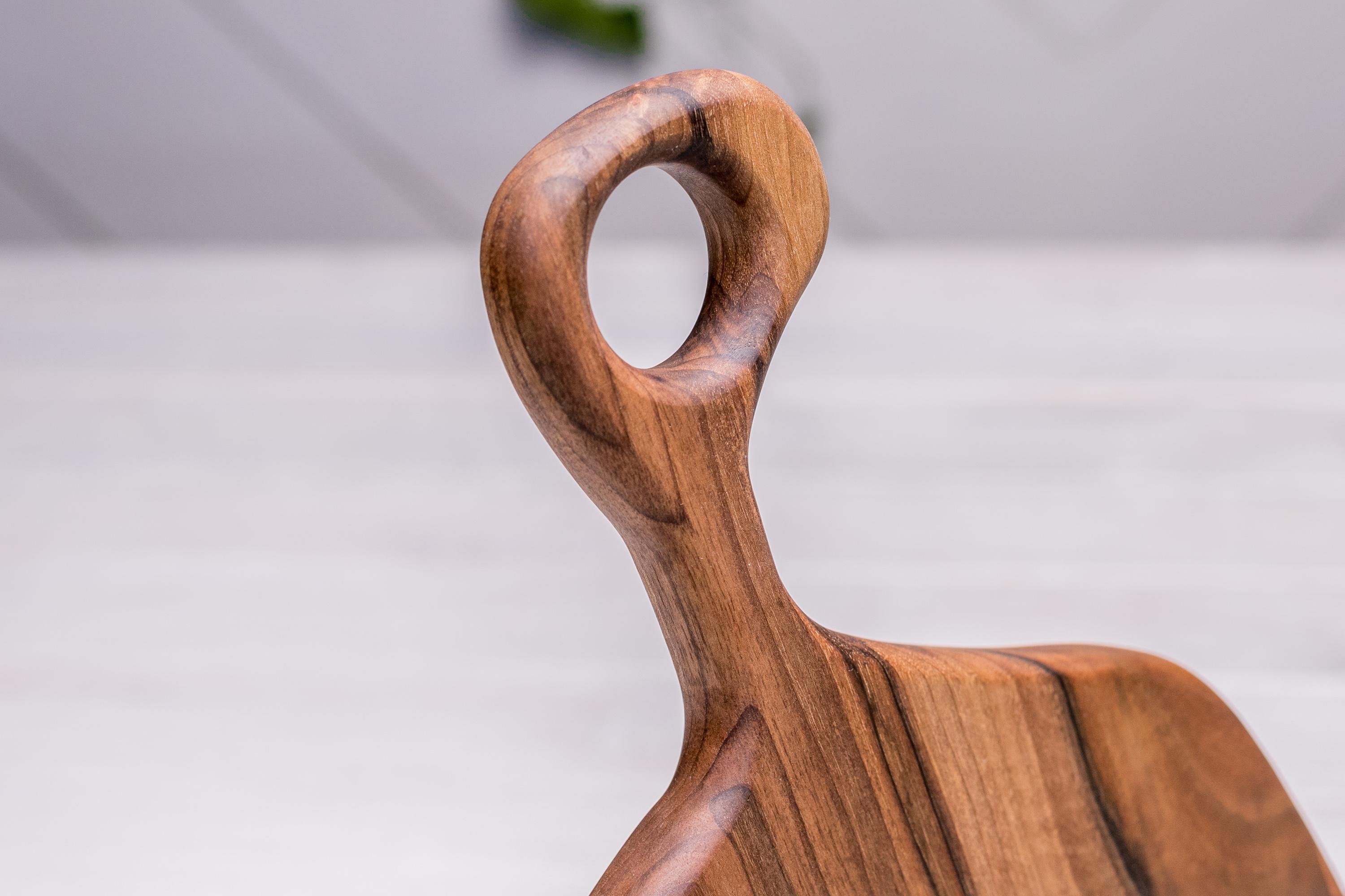 Доска кухонная EcoWalnut для подачи продуктов L (EK-4.2) - фото 3 Доска кухонная EcoWalnut для подачи продуктов L (EK-4.2) - фото 3