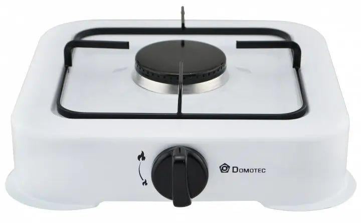 Настільна плита газова Domotec MS-6601 1 конфорка LPG Білий (MX-10881BI)
