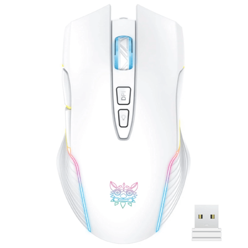 Мышь Onikuma Gaming wireless CW905 2,4 ГГц White (547668)
