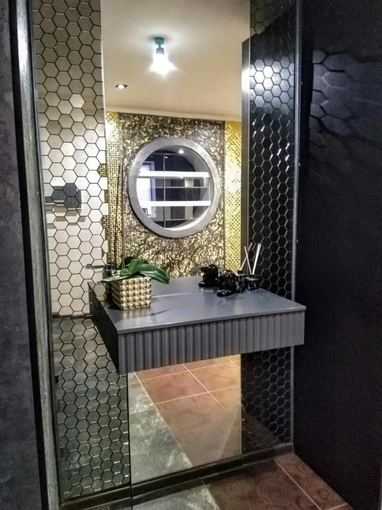 Мозаика зеркальная Decor Stone Hub Zs-hex-G шестиугольник для оформления каминов 304x303 мм Графитовый (004177) - фото 6 Мозаика зеркальная Decor Stone Hub Zs-hex-G шестиугольник для оформления каминов 304x303 мм Графитовый (004177) - фото 6