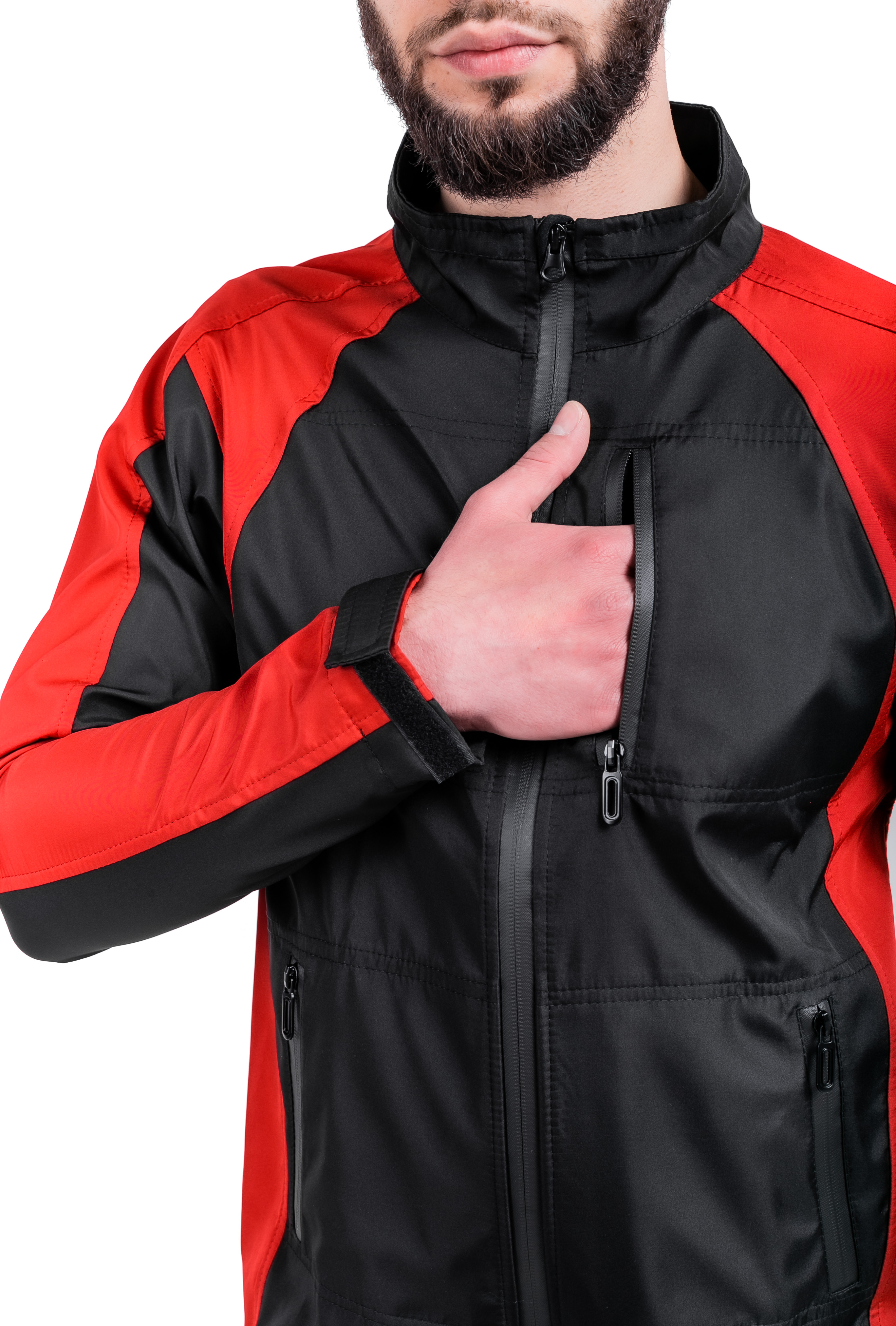 Куртка Intruder Softshell Lite iForce S Черно-красный (1589542163) - фото 3 Куртка Intruder Softshell Lite iForce S Черно-красный (1589542163) - фото 3