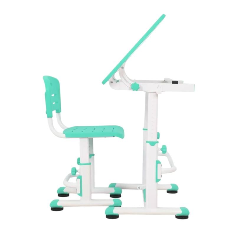 Парта зі стільцем дитяча Bambi Зелений (M-4820-5) - фото 3 Парта зі стільцем дитяча Bambi Зелений (M-4820-5) - фото 3