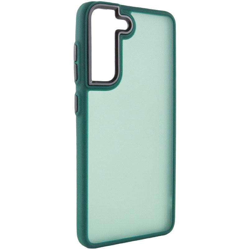 Противоударный чехол TPU+PC Lyon Frosted для Samsung Galaxy S22 Green