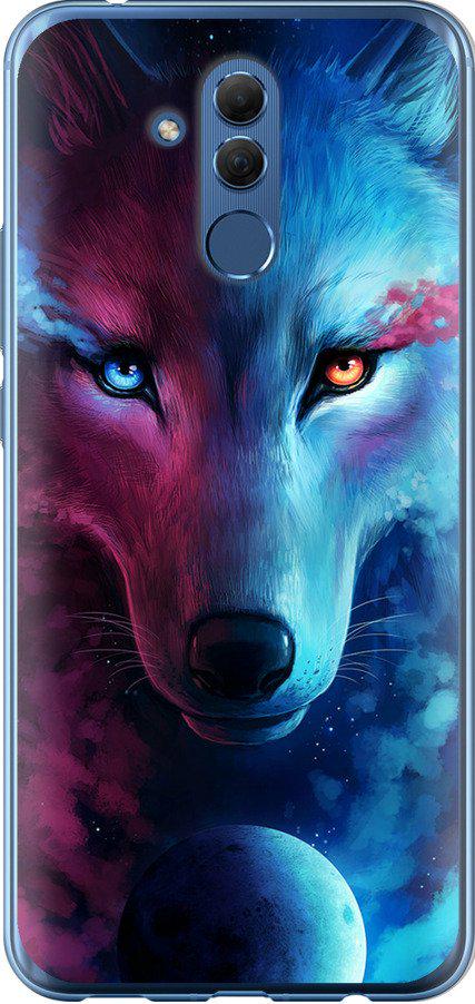 Чехол на Huawei Mate 20 Lite Арт-волк (3999t-1575-42517)