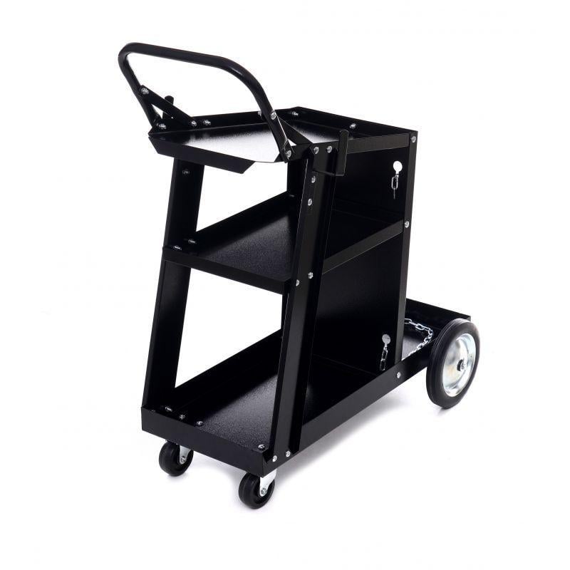 Тележка сварочная Kraft&Dele KD373 2415716206 стальная конструкция 3 полки до 75 кг