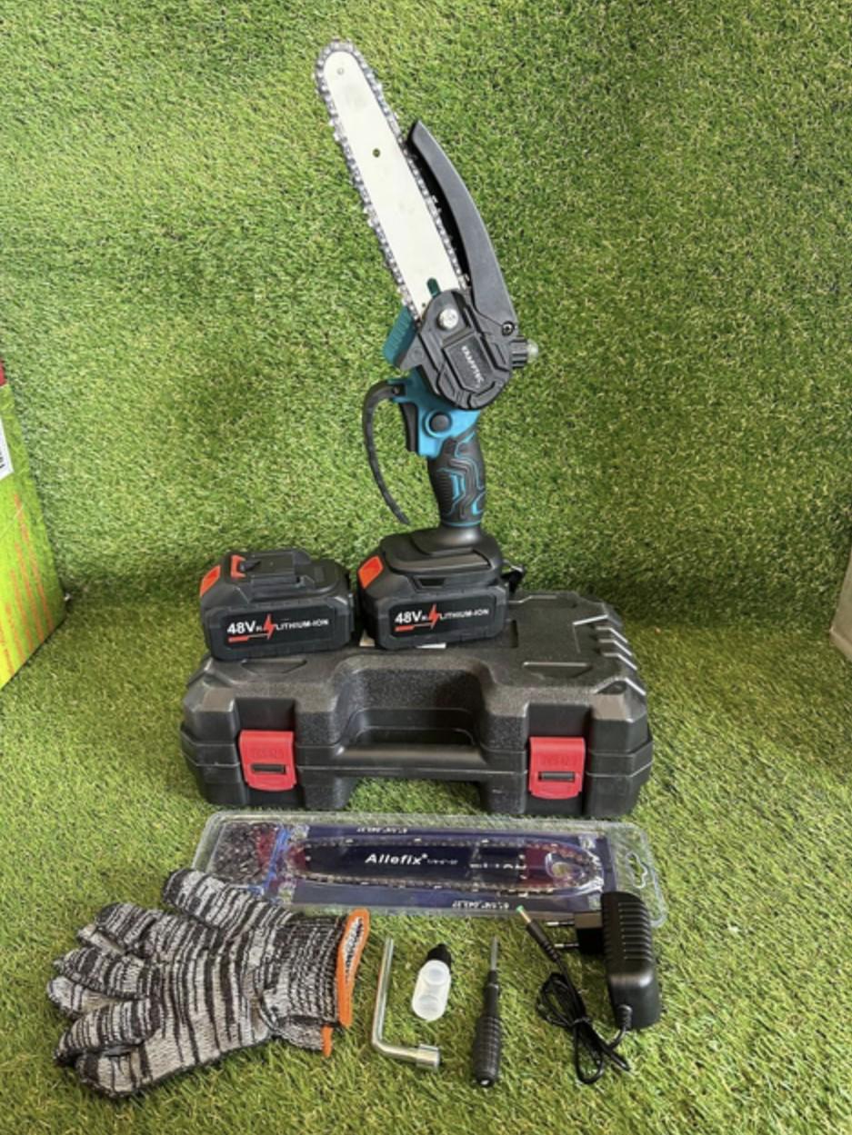 Мініпила акумуляторна Krafftec 48V 6 Ah 1200 Вт 2 х АКБ (30486380) - фото 5 Мініпила акумуляторна Krafftec 48V 6 Ah 1200 Вт 2 х АКБ (30486380) - фото 5