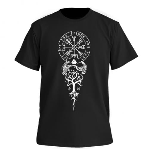 Футболка мужская Owi Premium Руны Викингов XL Черный (15017092-2-183460-XL)
