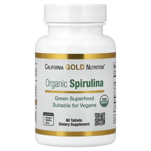 Спирулина CGN Organic Spirulina 60 tablets (CGN-01175) Спирулина CGN Organic Spirulina 60 tablets (CGN-01175)