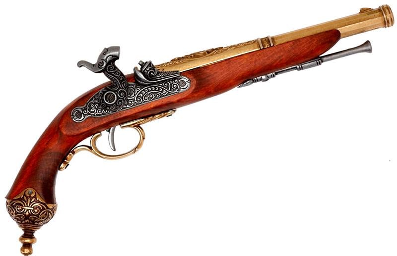 Макет Пистоль итальянский кремниевый Брешиа 1825 р (27833)