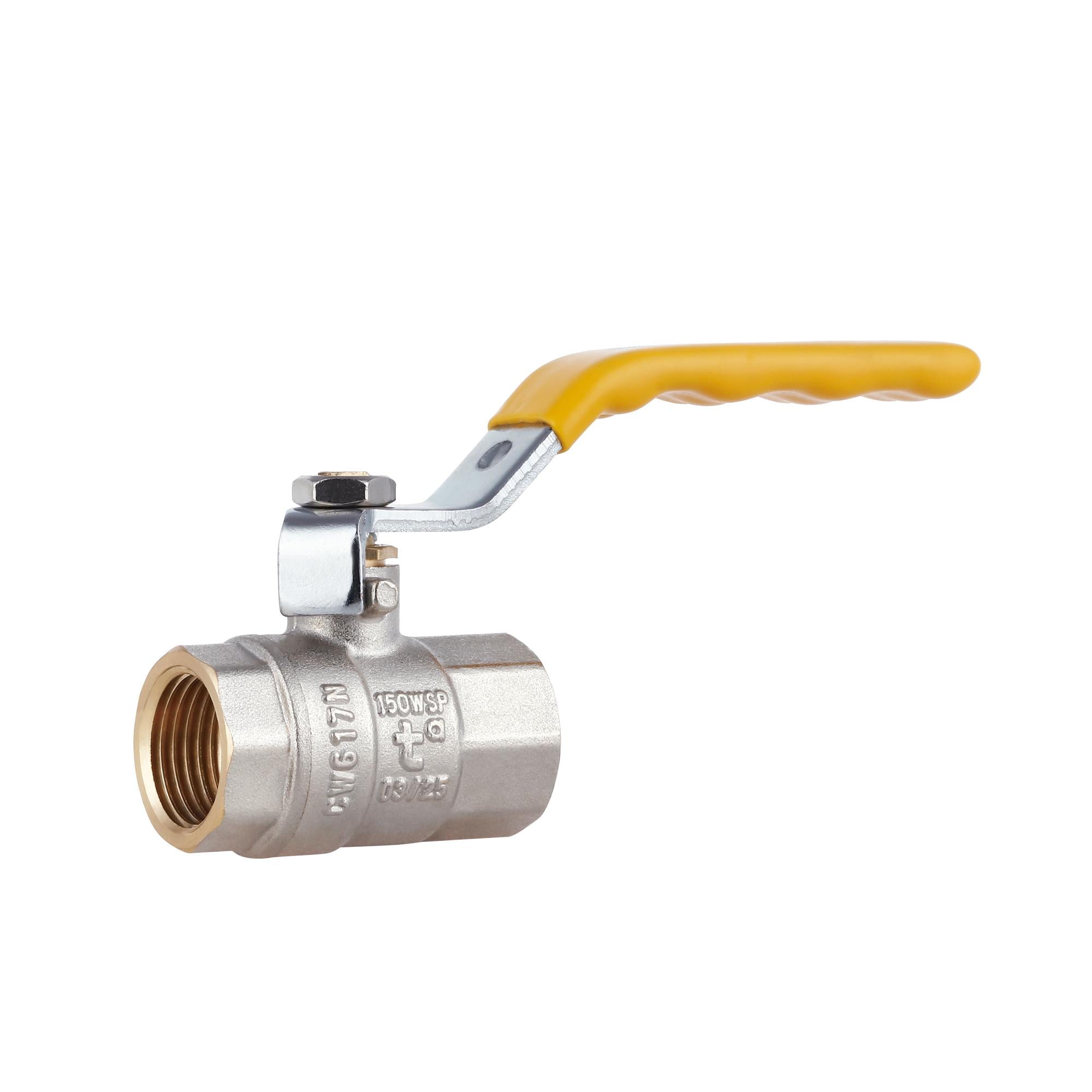 Кран шаровой Thermo Alliance Standart 1/2" ВР для рычажного газа (SD600NG15PN40)