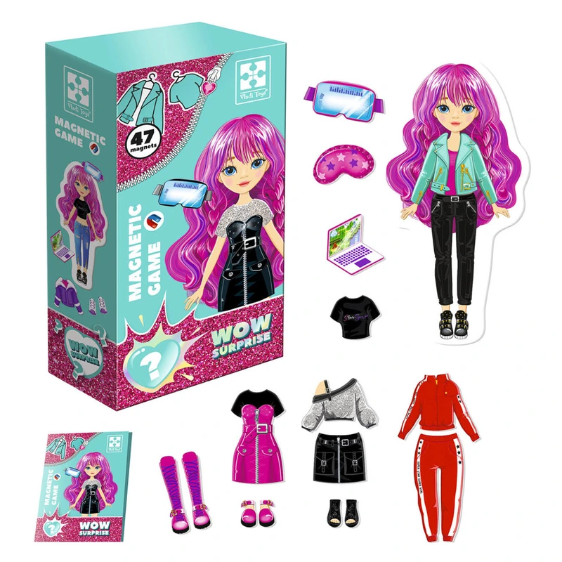 Гра настільна Vladi Toys VT3210-14 "Магнітна одягалка"