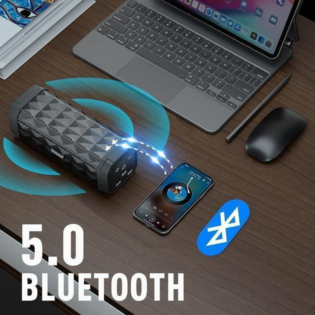 Портативная колонка Bluetooth BUGANI M99 16 Вт Черный (21994538) - фото 3