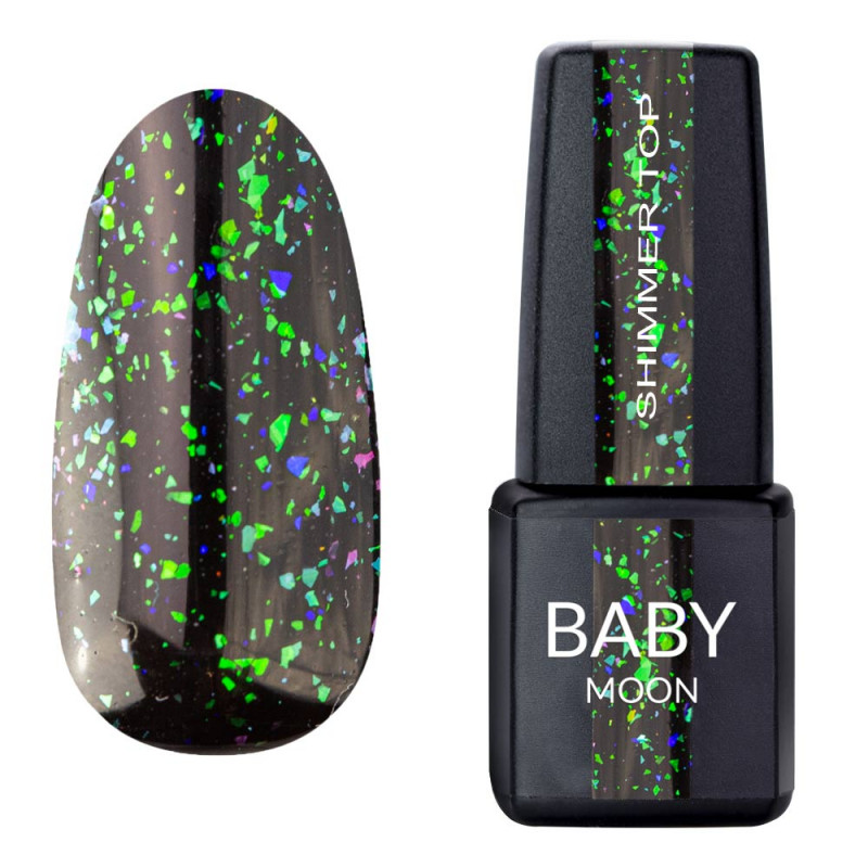 Топ для гель-лака BABY Moon Shimmer Top №021 6 мл