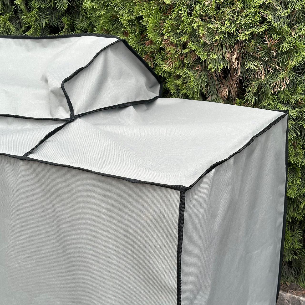 Чехол Metalzavod для мангала в стиле LOFT на 9 шампуров 115х65х110 см Серый (CHHL-ML9-GY) - фото 5