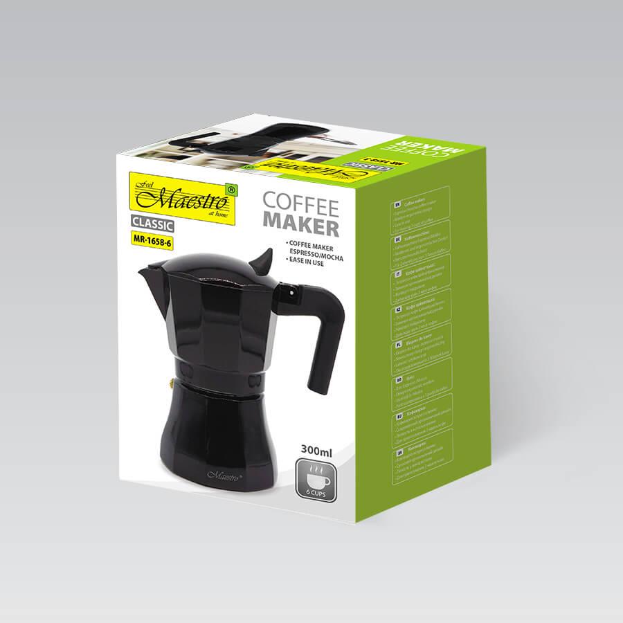 Кофеварка Maestro MR-1658-6 (314174) - фото 3 Кофеварка Maestro MR-1658-6 (314174) - фото 3