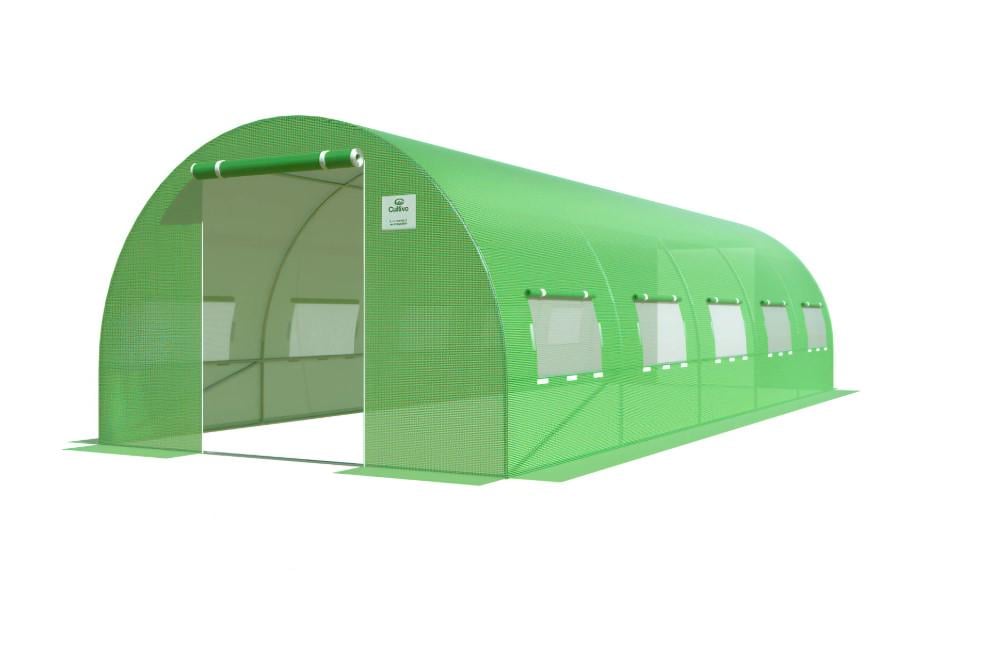 Теплица двойная дверь 3x8x2 24м2 (UV4) Теплица двойная дверь 3x8x2 24м2 (UV4)