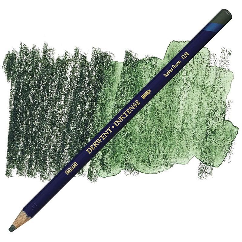Карандаш акварельный Derwent Inktense чернильный 1320 Зеленый ионический (2301880)