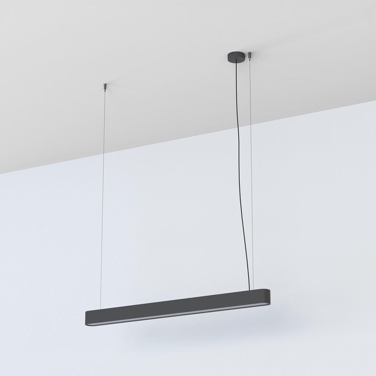 Люстра Nowodvorski 7535 SOFT Led 906 ZWIS Graphite