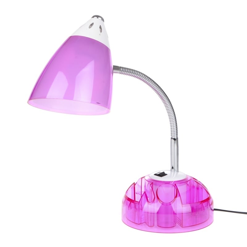 Лампа настольная Brille MTL-28 PN на гибкой ножке (25-070)