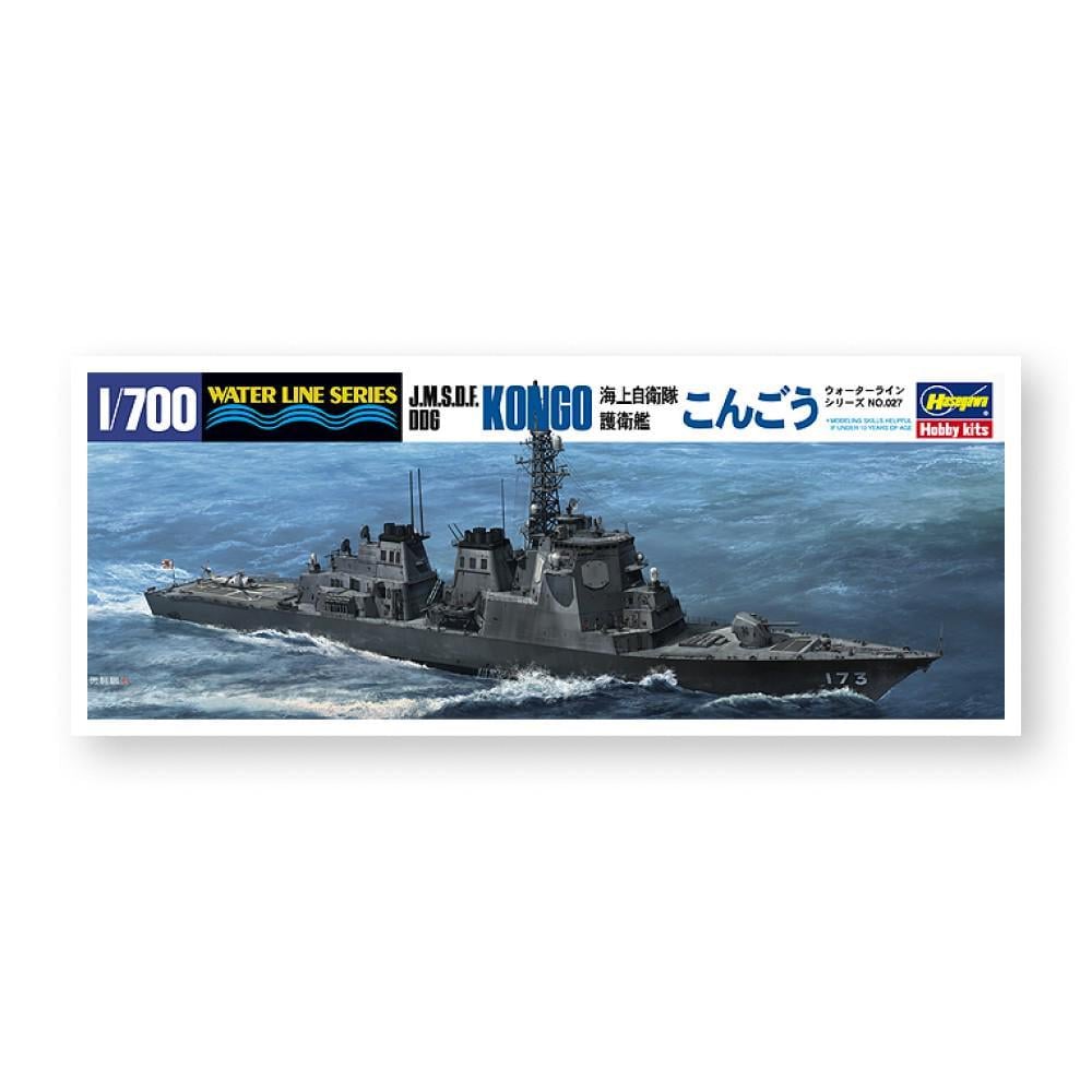 Збірна модель корабля - J.M.S.D.F. DDG KONGO - Hasegawa 49027