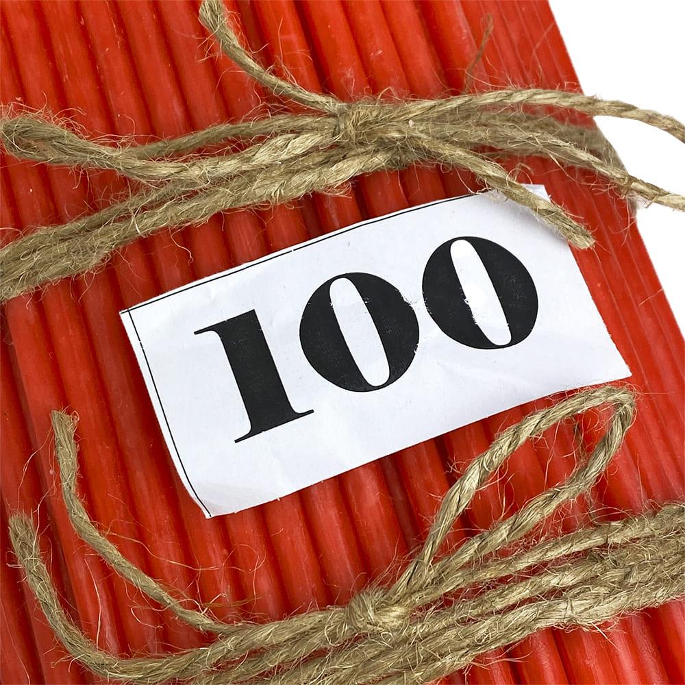 Свічки церковні парафінові №100 2 кг 16 см 500 шт. Червоний (100пк2) - фото 4 Свічки церковні парафінові №100 2 кг 16 см 500 шт. Червоний (100пк2) - фото 4