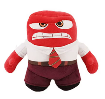 Мягкая игрушка Гнев Головоломка Inside Out мыслями наизнанку 19 cм (2658075659)