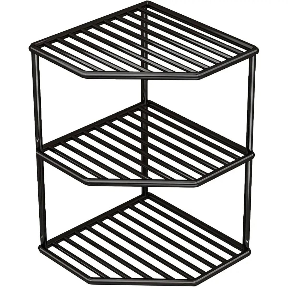 Полка-органайзер кухонная Storage Rack 3 яруса 25х25х36 см (M50210-M)