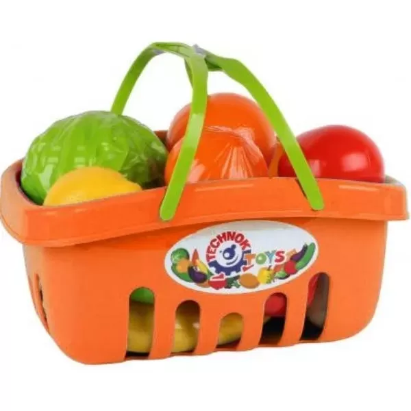 Дитячий ігровий набір Продукти 5354TXK в кошику Помаранчевий (26113604)