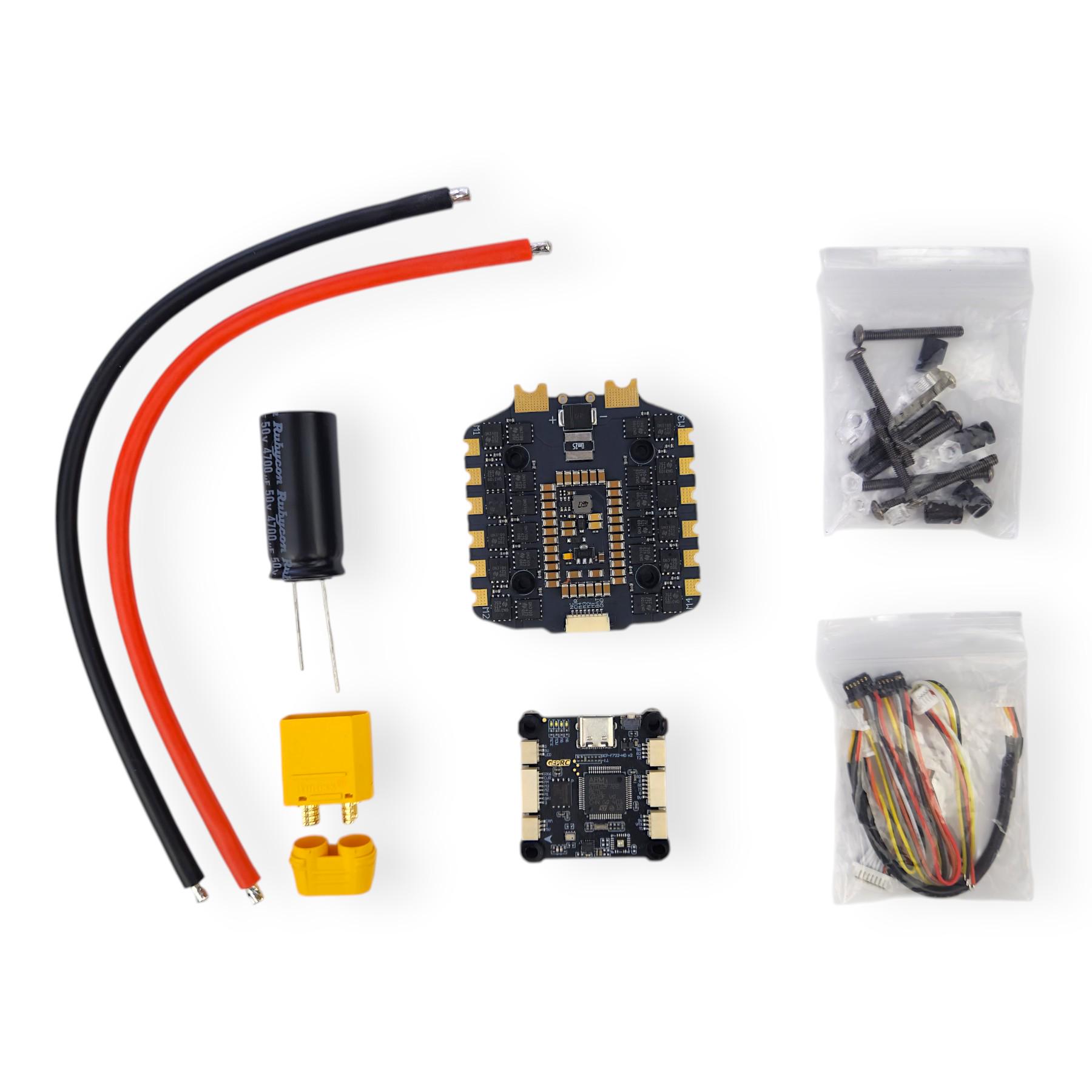 Стек FC+ESC GEPRC TAKER F722 BLS 80A V2 STACK с 16 Мб Blackbox (98781) - фото 7