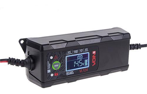 Зарядний пристрій Voin VL-124 12V/4A/3-120AHR/LCD Iмпульсний