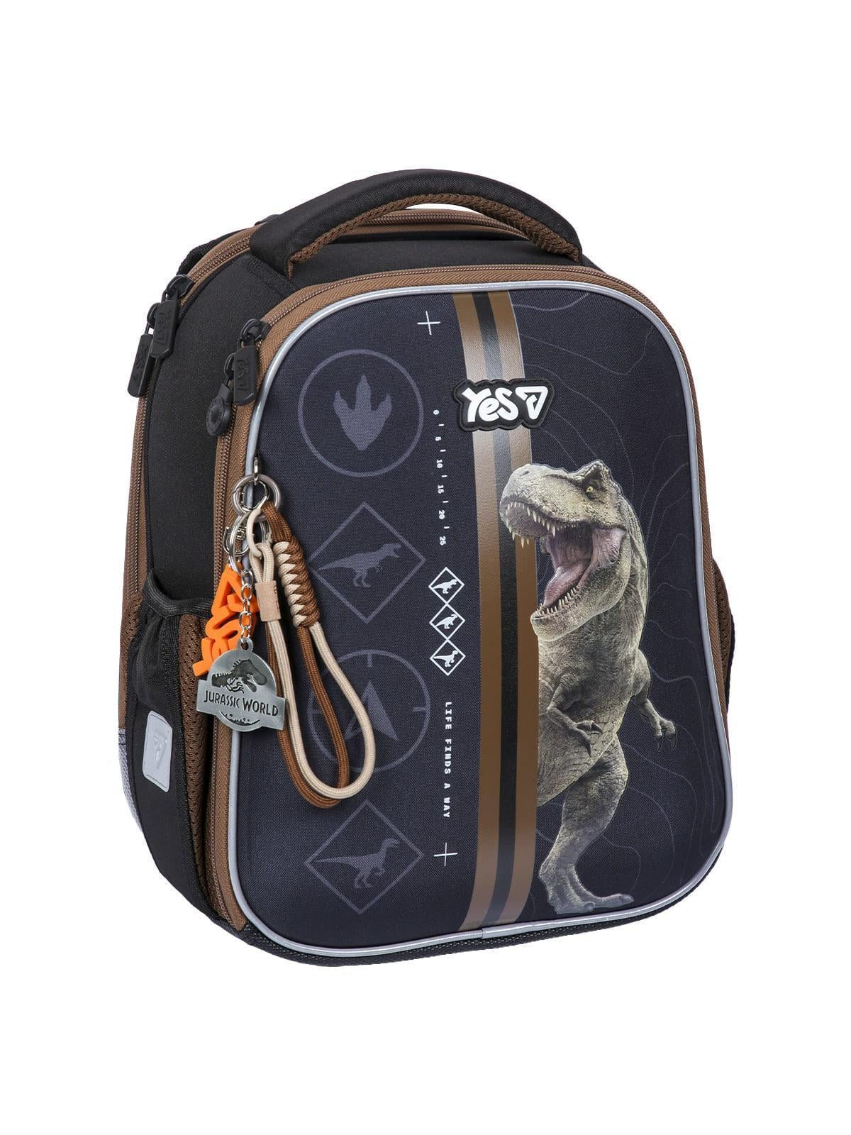 Школьный рюкзак каркасный YES H-100S Jurassic World Danger (550224) Школьный рюкзак каркасный YES H-100S Jurassic World Danger (550224)