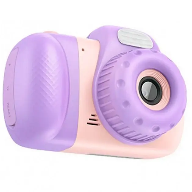 Фотоаппарат детский Hoco DV201 Dual Lens Children Camera Pink