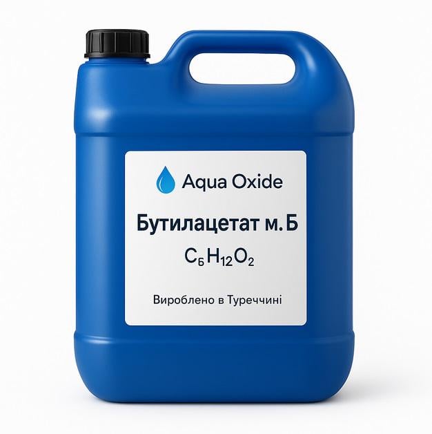 Бутилацетат м. Б единица измерения 5 л