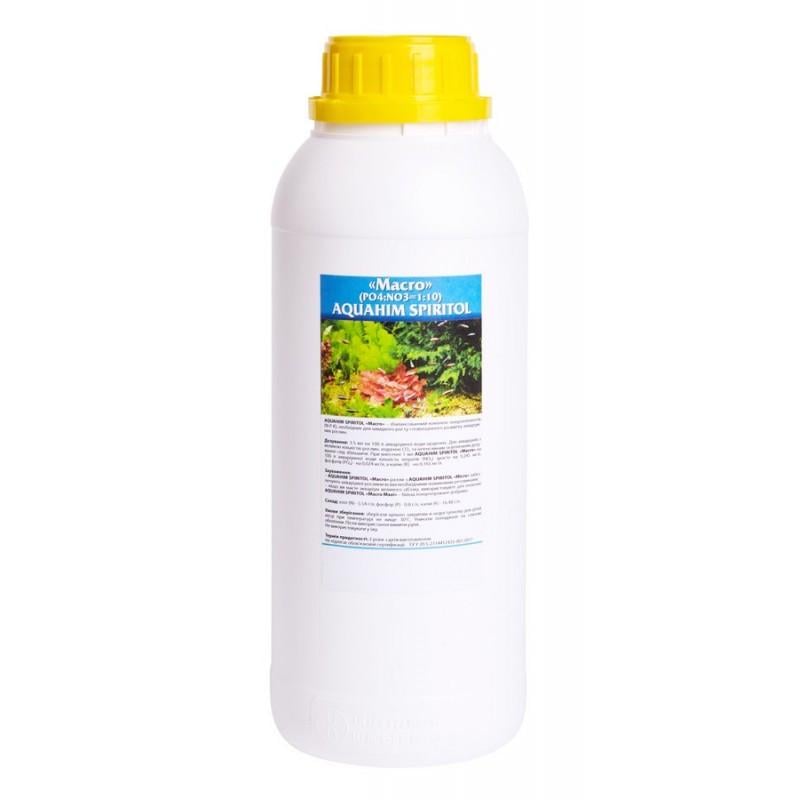 Добриво для акваріумних рослин Aquahim Spiritol Macro 1 л
